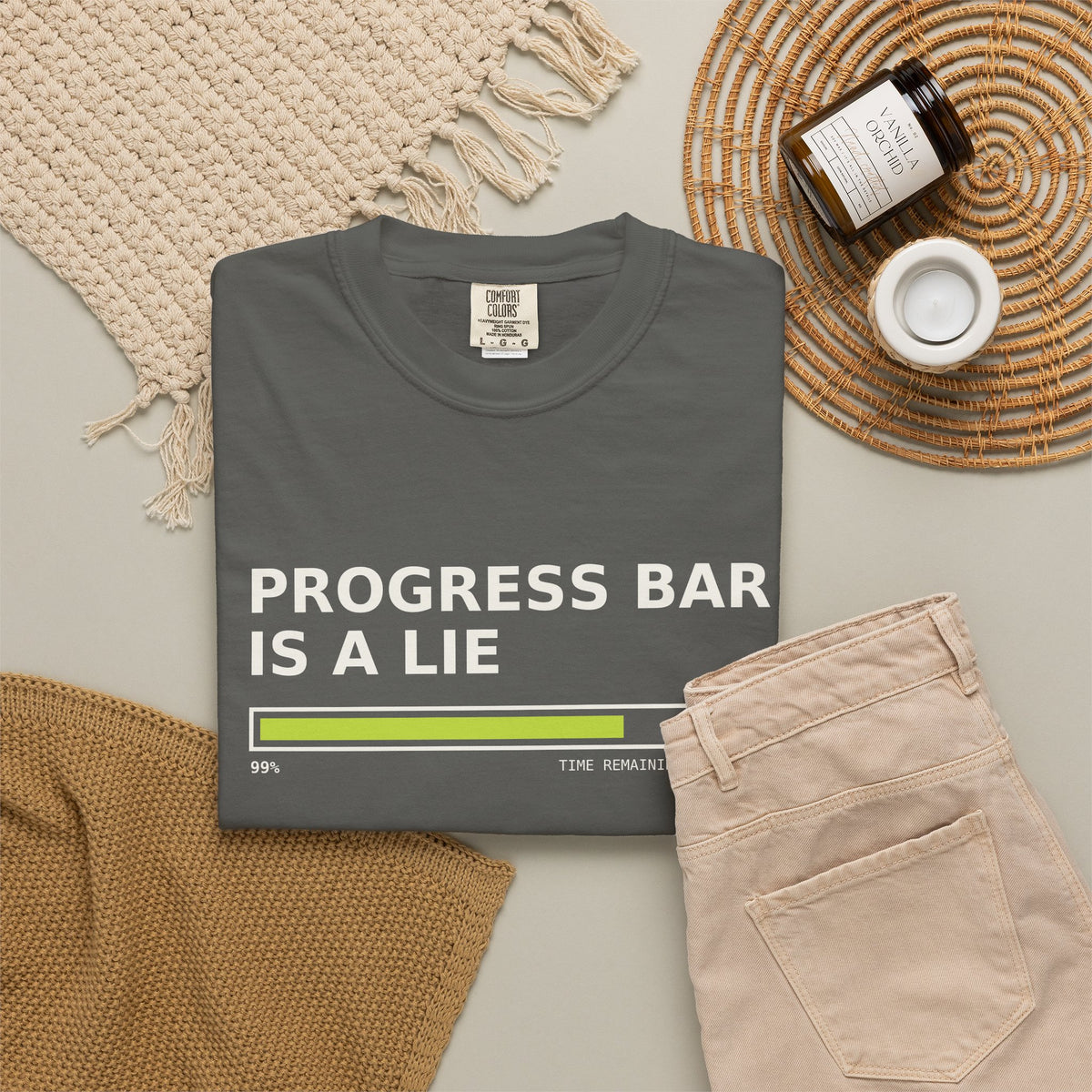 Progress Bar Is A Lie Tee